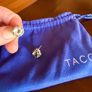 Tacori Crescent Crown stud earrings